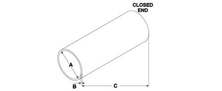 Product Protection Finishing Packaging TRC Closed End Tubes